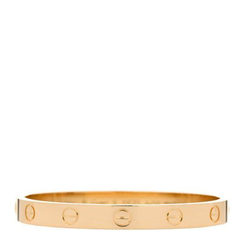 18K Yellow Gold Love Bracelet 17cm - RELAVISH